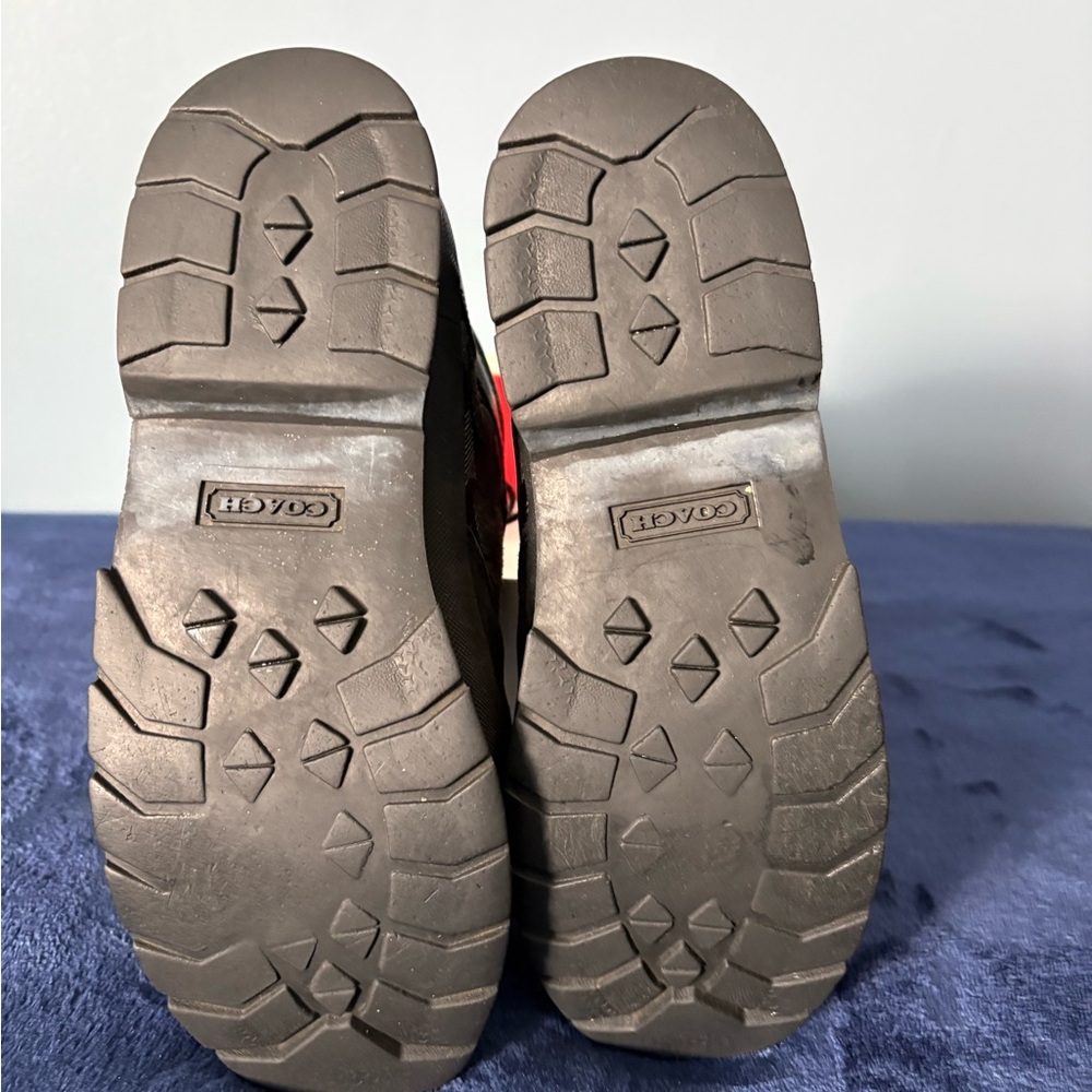 Coach Black Logo Boots - Picture 3 of 7